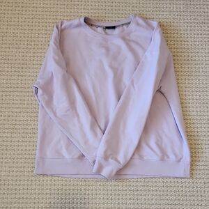 ZELOS Women's Light Purple Sweatshirt